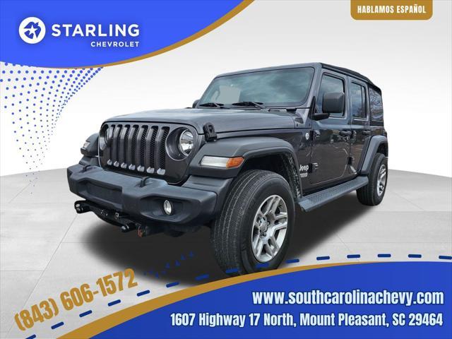 used 2020 Jeep Wrangler Unlimited car, priced at $29,980