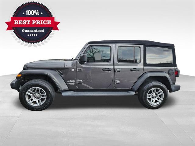 used 2020 Jeep Wrangler Unlimited car, priced at $27,482