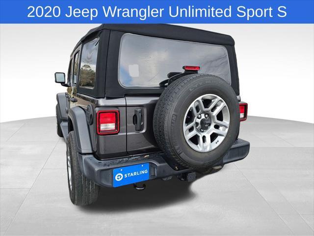 used 2020 Jeep Wrangler Unlimited car, priced at $27,482