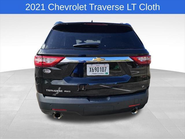 used 2021 Chevrolet Traverse car, priced at $26,942