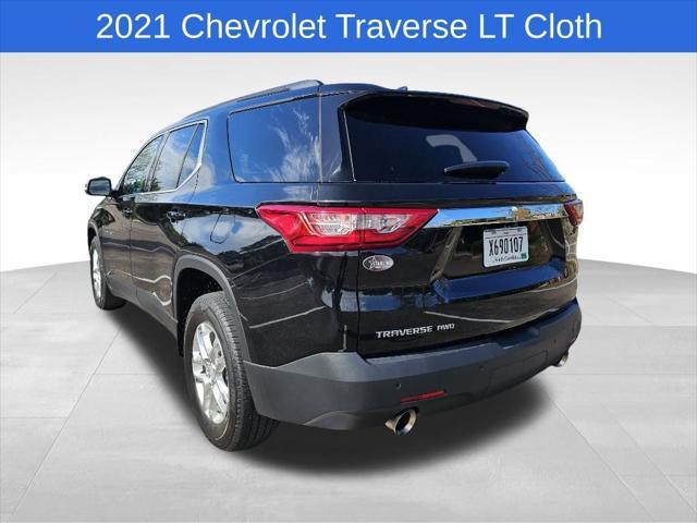 used 2021 Chevrolet Traverse car, priced at $26,942