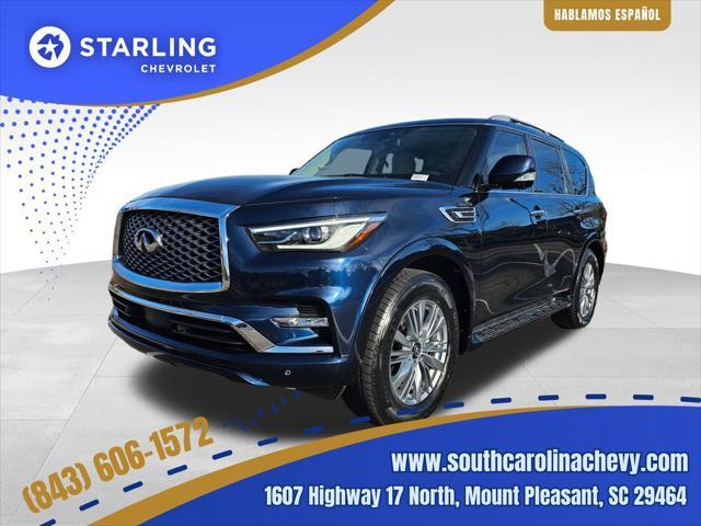 used 2021 INFINITI QX80 car, priced at $36,900