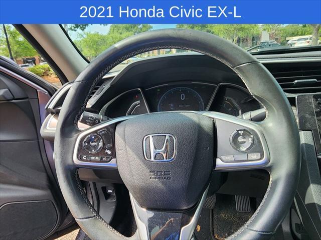 used 2021 Honda Civic car, priced at $22,522