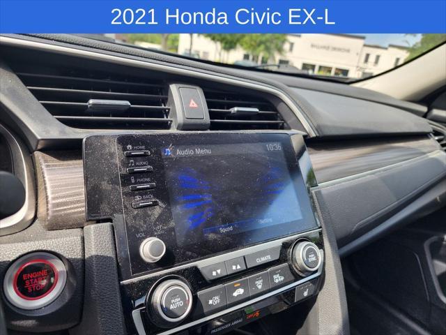 used 2021 Honda Civic car, priced at $22,522
