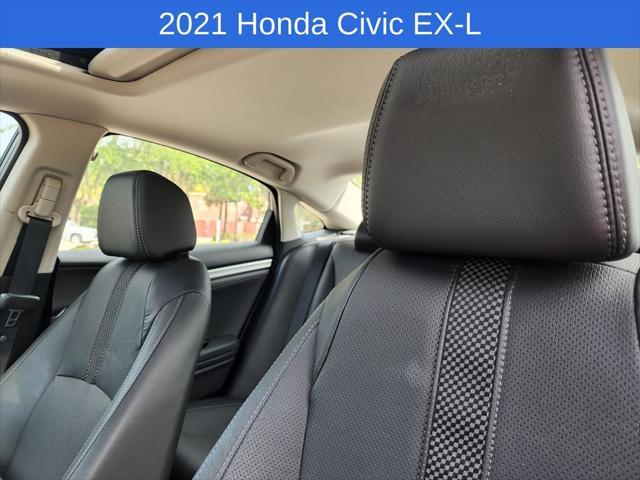 used 2021 Honda Civic car, priced at $22,522
