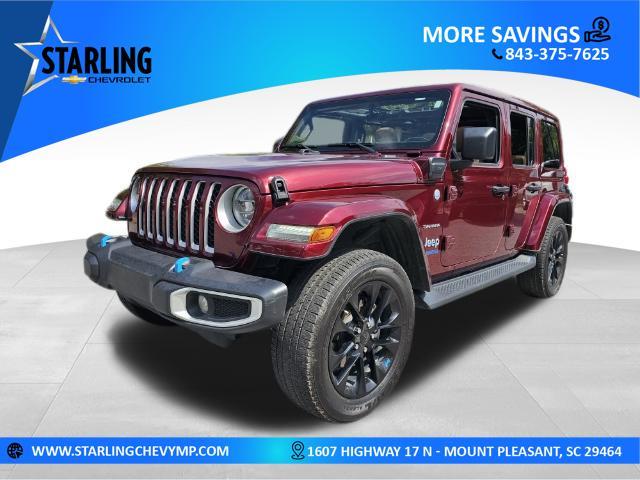 used 2022 Jeep Wrangler Unlimited car, priced at $33,955