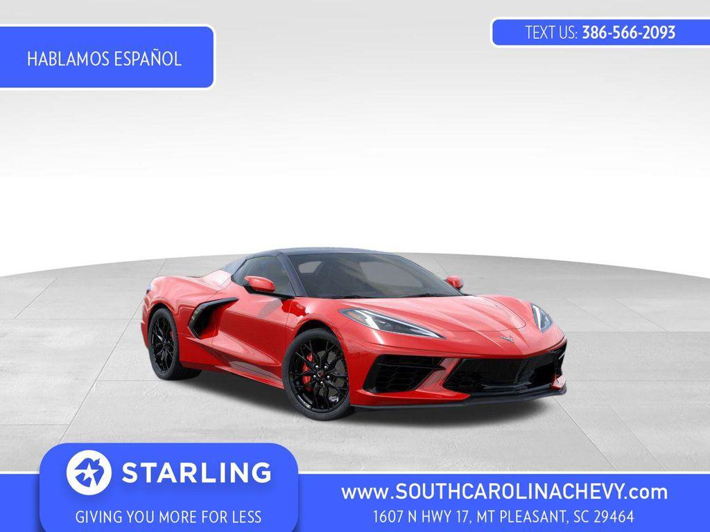 new 2025 Chevrolet Corvette car, priced at $80,088