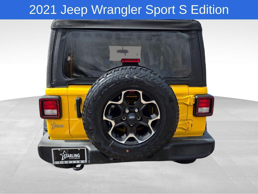 used 2021 Jeep Wrangler car, priced at $26,522