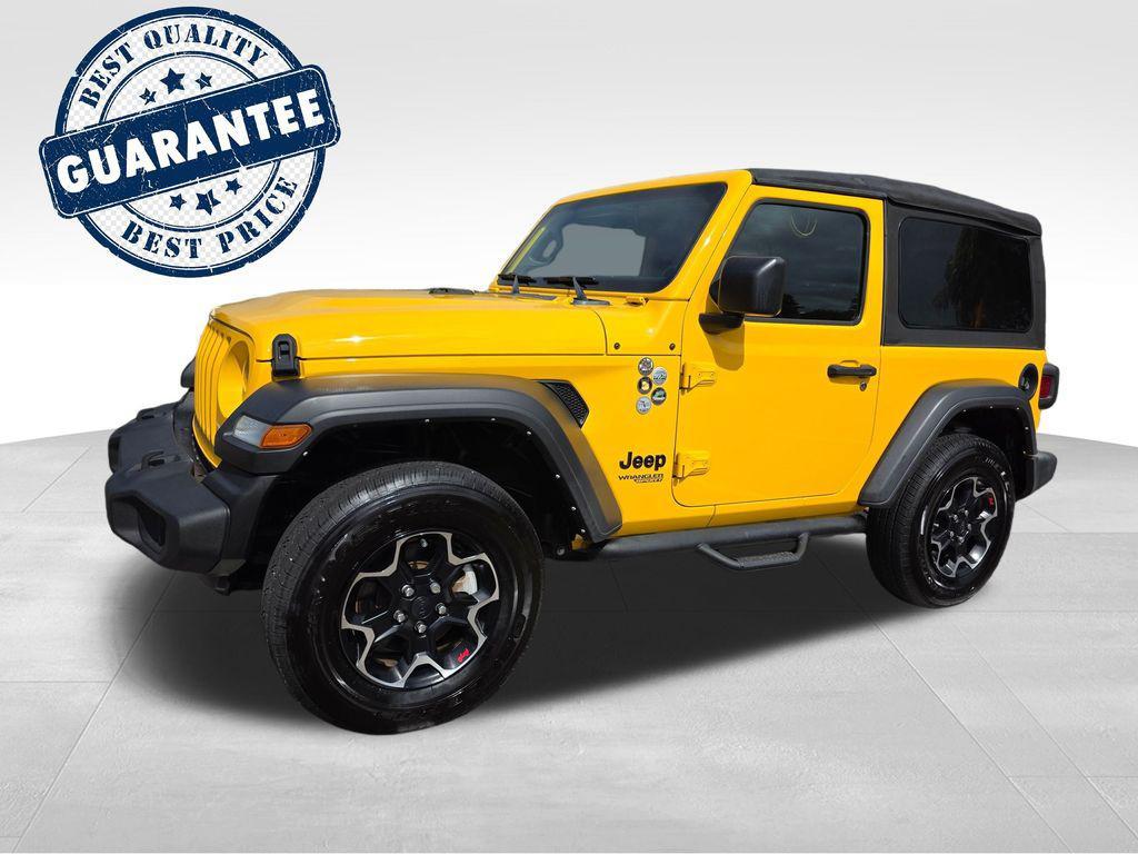 used 2021 Jeep Wrangler car, priced at $26,522