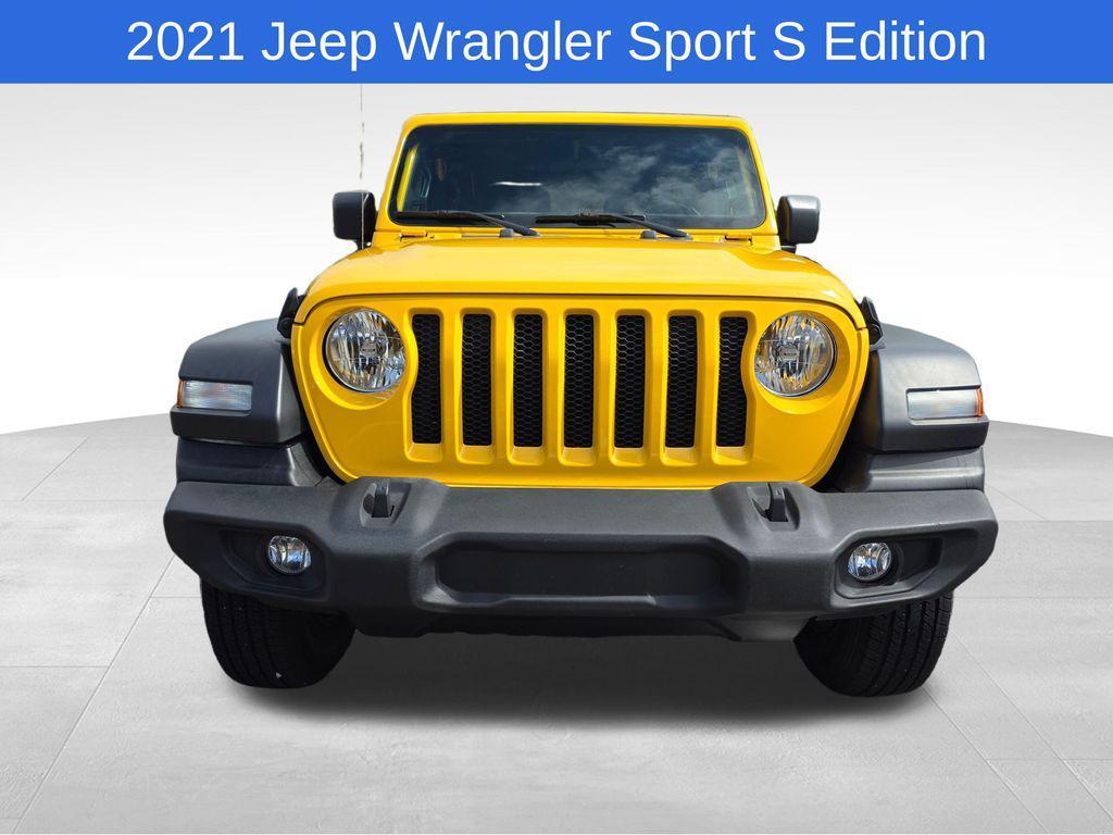 used 2021 Jeep Wrangler car, priced at $26,522