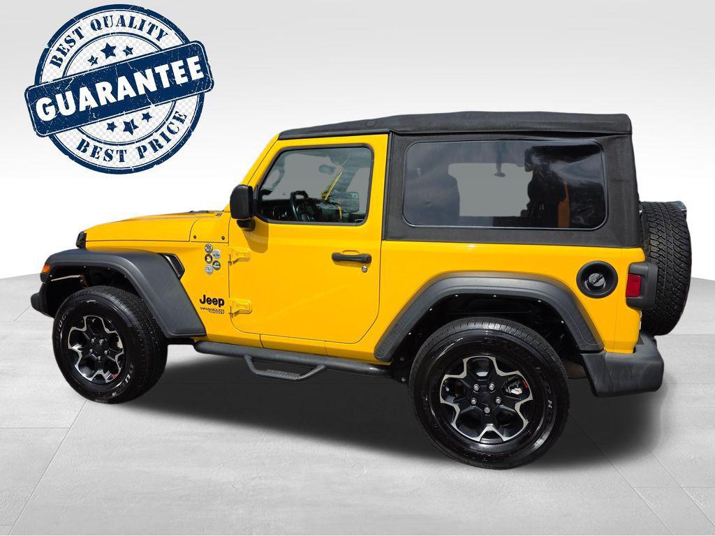 used 2021 Jeep Wrangler car, priced at $26,522