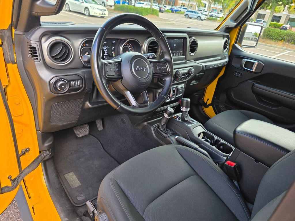 used 2021 Jeep Wrangler car, priced at $26,522