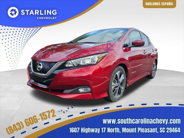 used 2018 Nissan Leaf car, priced at $13,999