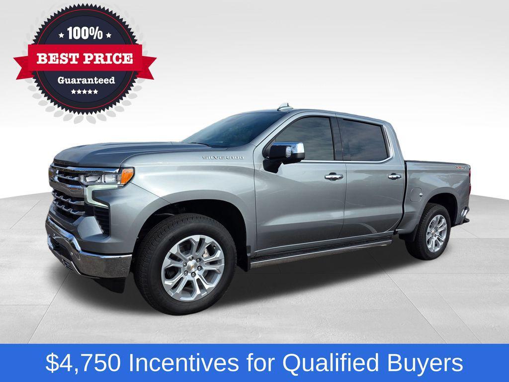 new 2025 Chevrolet Silverado 1500 car, priced at $59,862