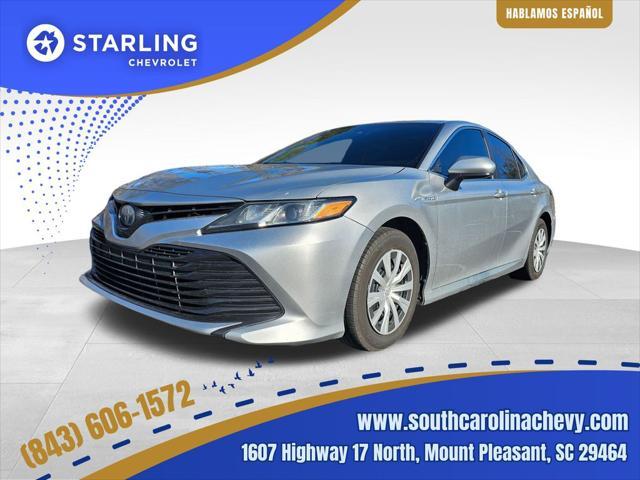 used 2018 Toyota Camry Hybrid car, priced at $21,986