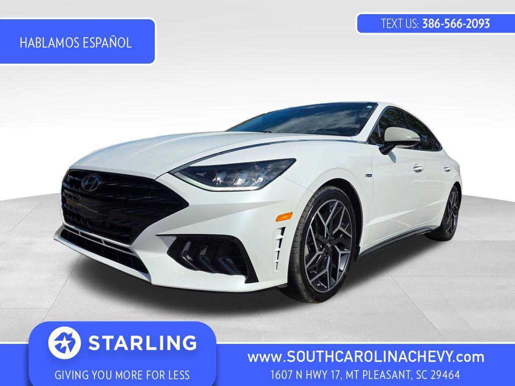 used 2022 Hyundai Sonata car, priced at $22,900