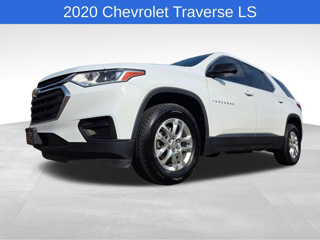 used 2020 Chevrolet Traverse car, priced at $19,211