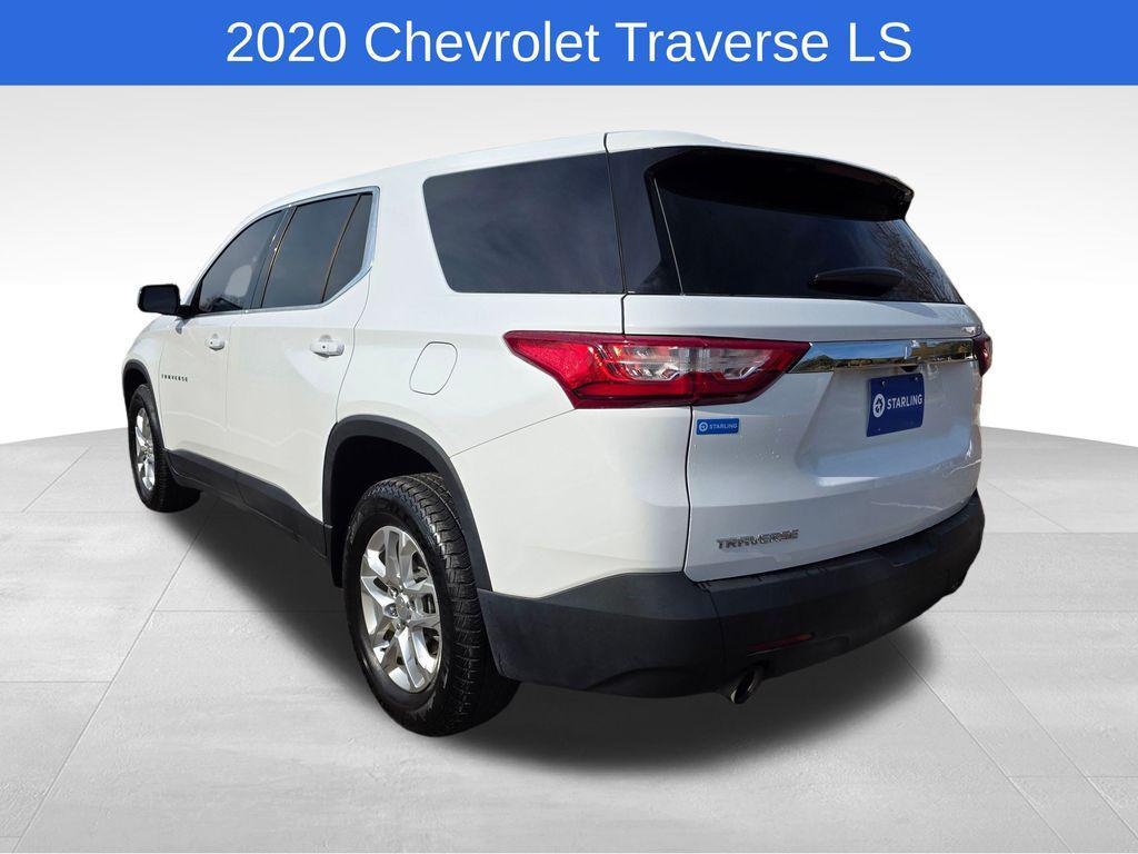 used 2020 Chevrolet Traverse car, priced at $19,211