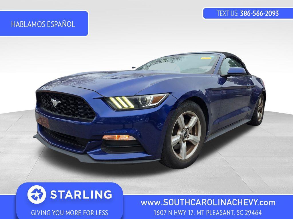 used 2016 Ford Mustang car, priced at $14,991