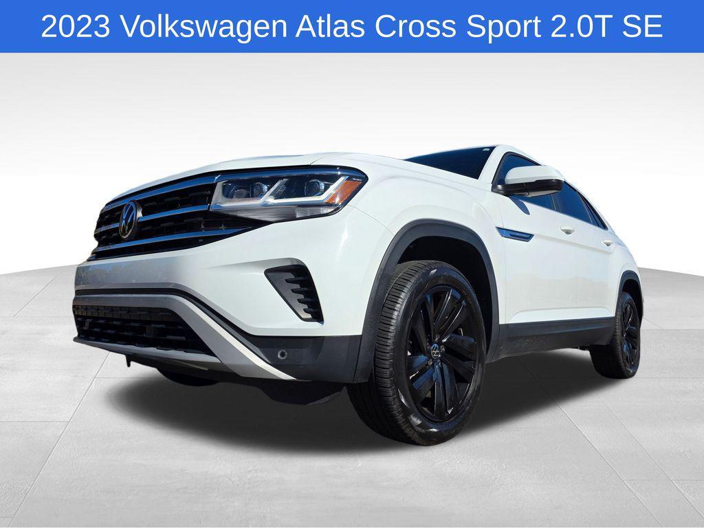used 2023 Volkswagen Atlas Cross Sport car, priced at $27,621