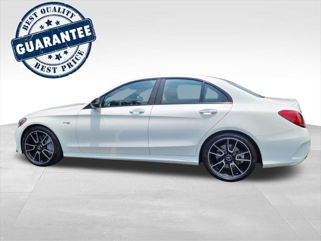 used 2018 Mercedes-Benz AMG C 43 car, priced at $30,985