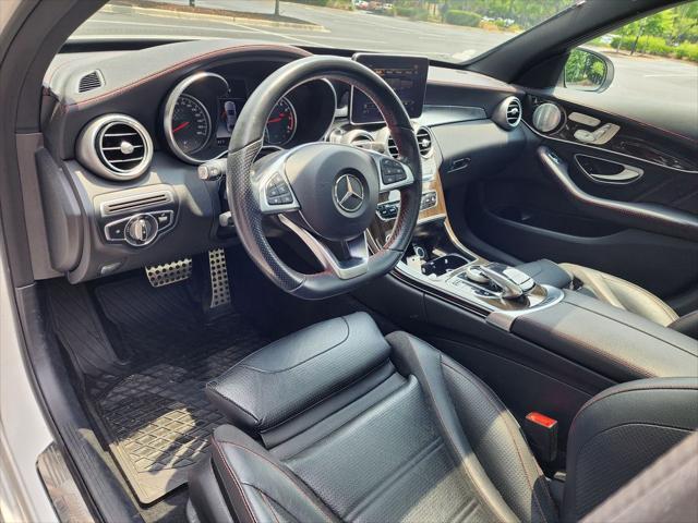used 2018 Mercedes-Benz AMG C 43 car, priced at $30,985