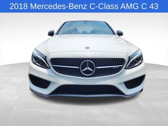 used 2018 Mercedes-Benz AMG C 43 car, priced at $30,985