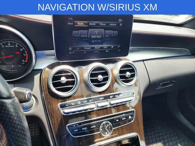 used 2018 Mercedes-Benz AMG C 43 car, priced at $30,985