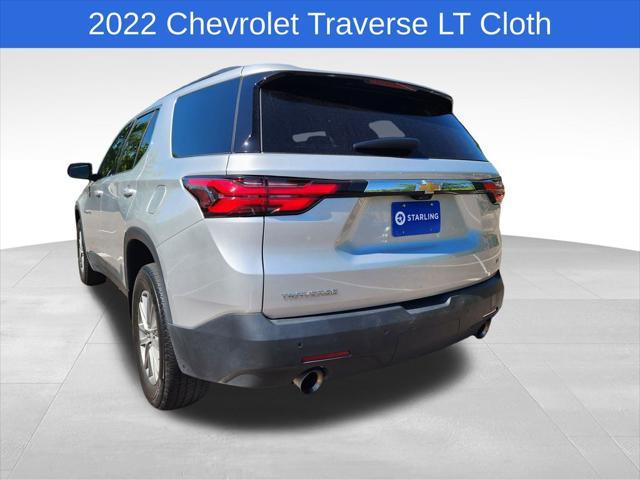 used 2022 Chevrolet Traverse car, priced at $27,452