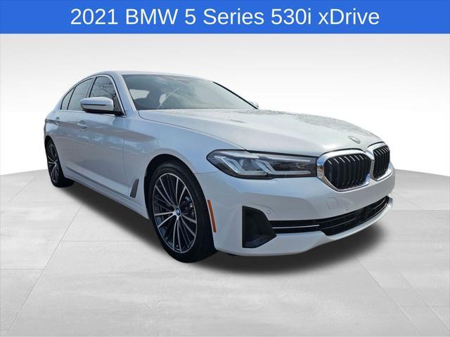 used 2021 BMW 530 car, priced at $33,900