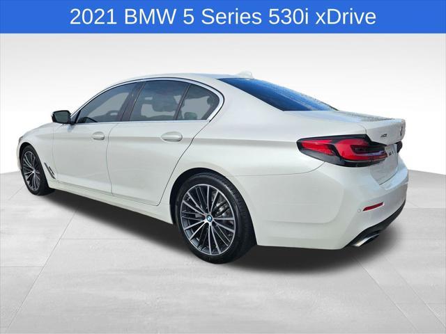 used 2021 BMW 530 car, priced at $33,900