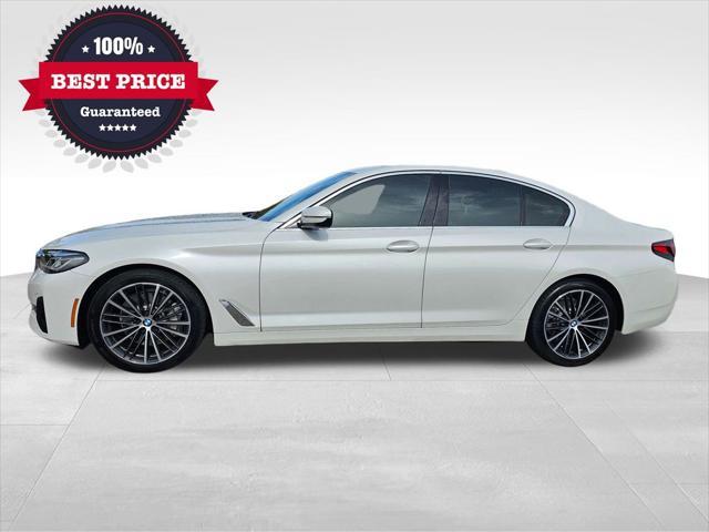 used 2021 BMW 530 car, priced at $33,900