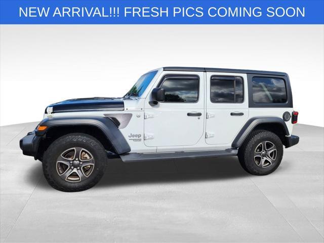 used 2020 Jeep Wrangler Unlimited car, priced at $26,999