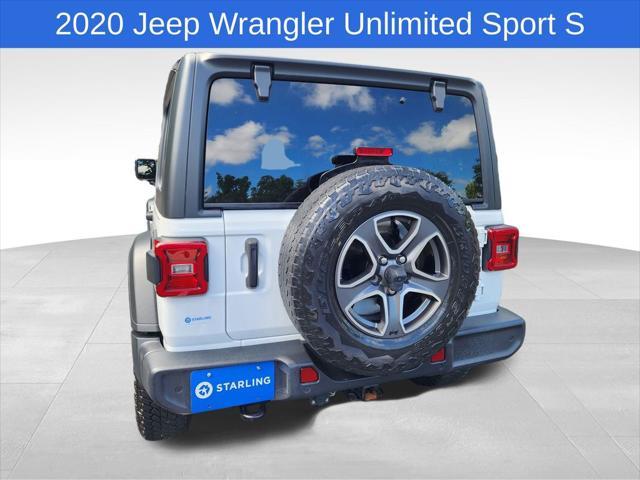 used 2020 Jeep Wrangler Unlimited car, priced at $25,900