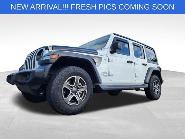 used 2020 Jeep Wrangler Unlimited car, priced at $26,999