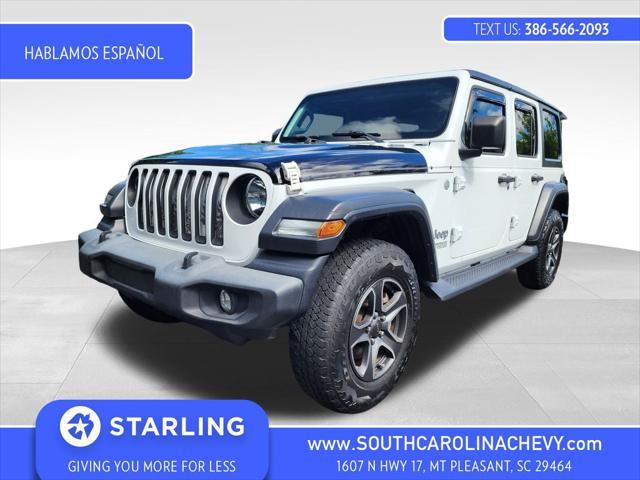used 2020 Jeep Wrangler Unlimited car, priced at $25,900