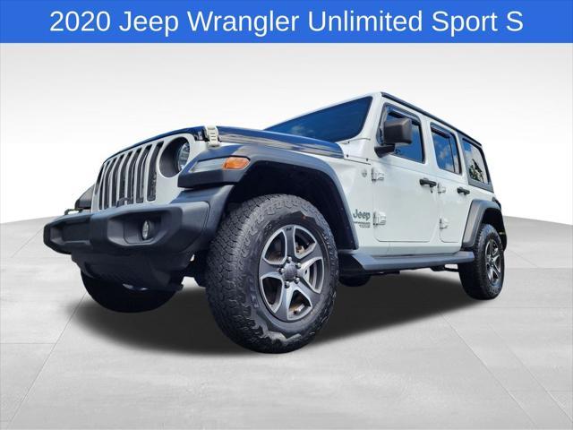 used 2020 Jeep Wrangler Unlimited car, priced at $25,900