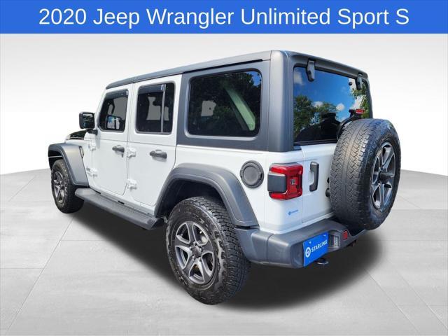 used 2020 Jeep Wrangler Unlimited car, priced at $25,900