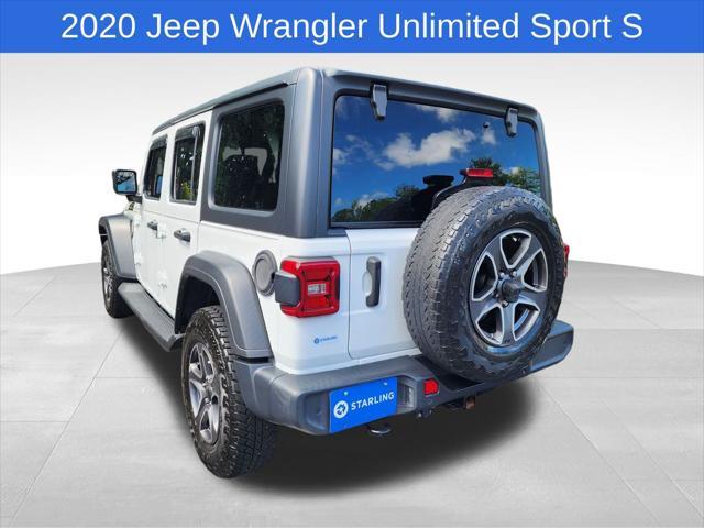 used 2020 Jeep Wrangler Unlimited car, priced at $25,900