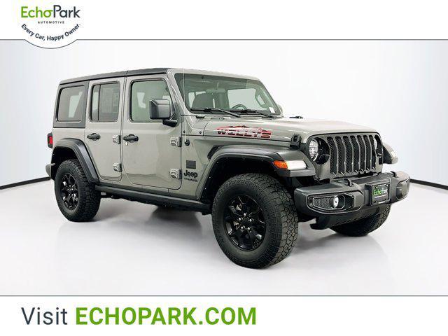 used 2022 Jeep Wrangler car, priced at $29,797