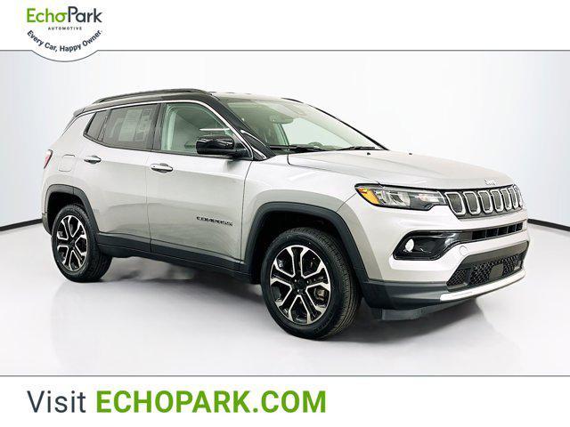 used 2022 Jeep Compass car, priced at $21,497