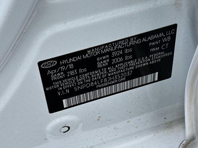 used 2018 Hyundai Elantra car, priced at $12,487