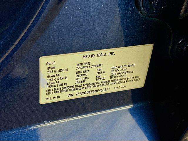used 2022 Tesla Model Y car, priced at $28,999