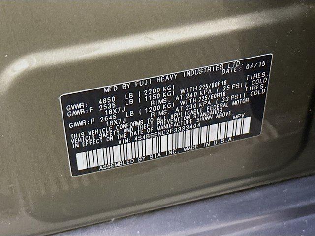 used 2015 Subaru Outback car, priced at $9,999