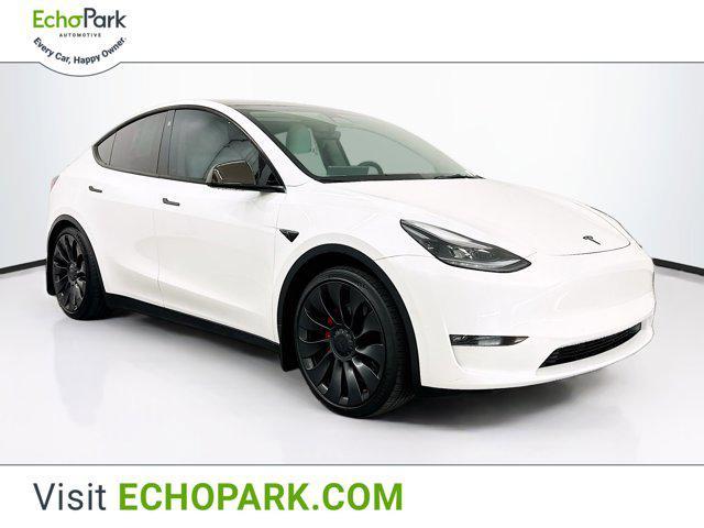 used 2022 Tesla Model Y car, priced at $28,397
