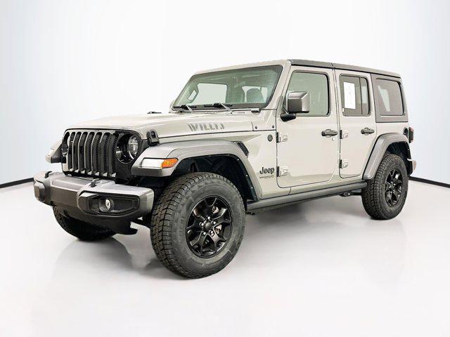 used 2021 Jeep Wrangler car, priced at $30,497
