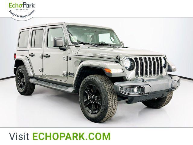 used 2021 Jeep Wrangler Unlimited car, priced at $32,489