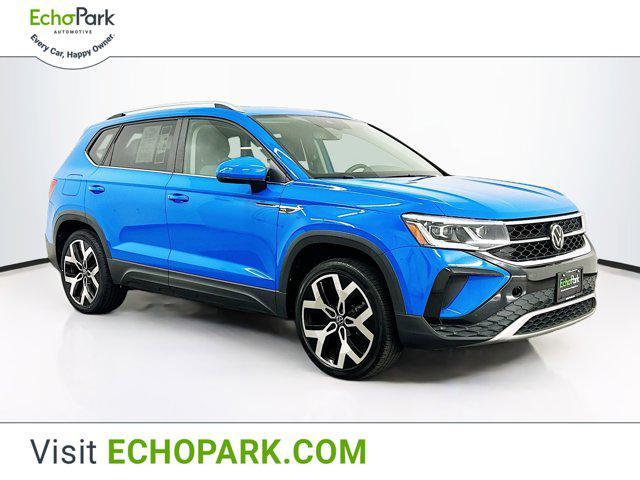 used 2022 Volkswagen Taos car, priced at $21,597