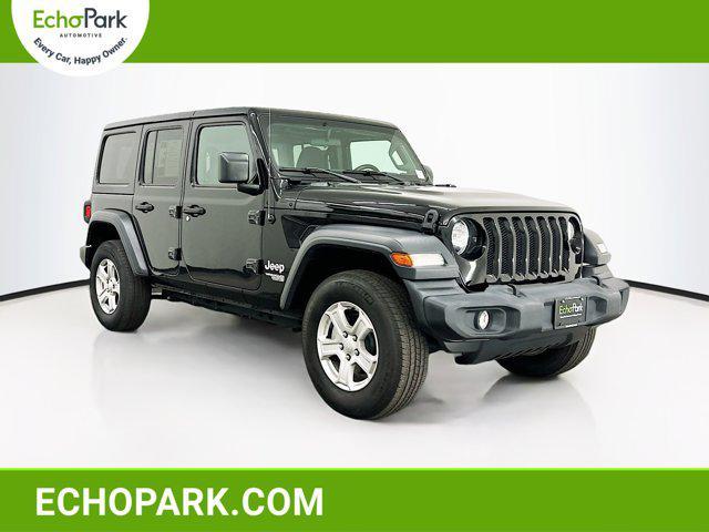 used 2020 Jeep Wrangler Unlimited car, priced at $29,589