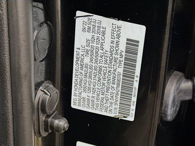used 2022 Honda Pilot car, priced at $33,597